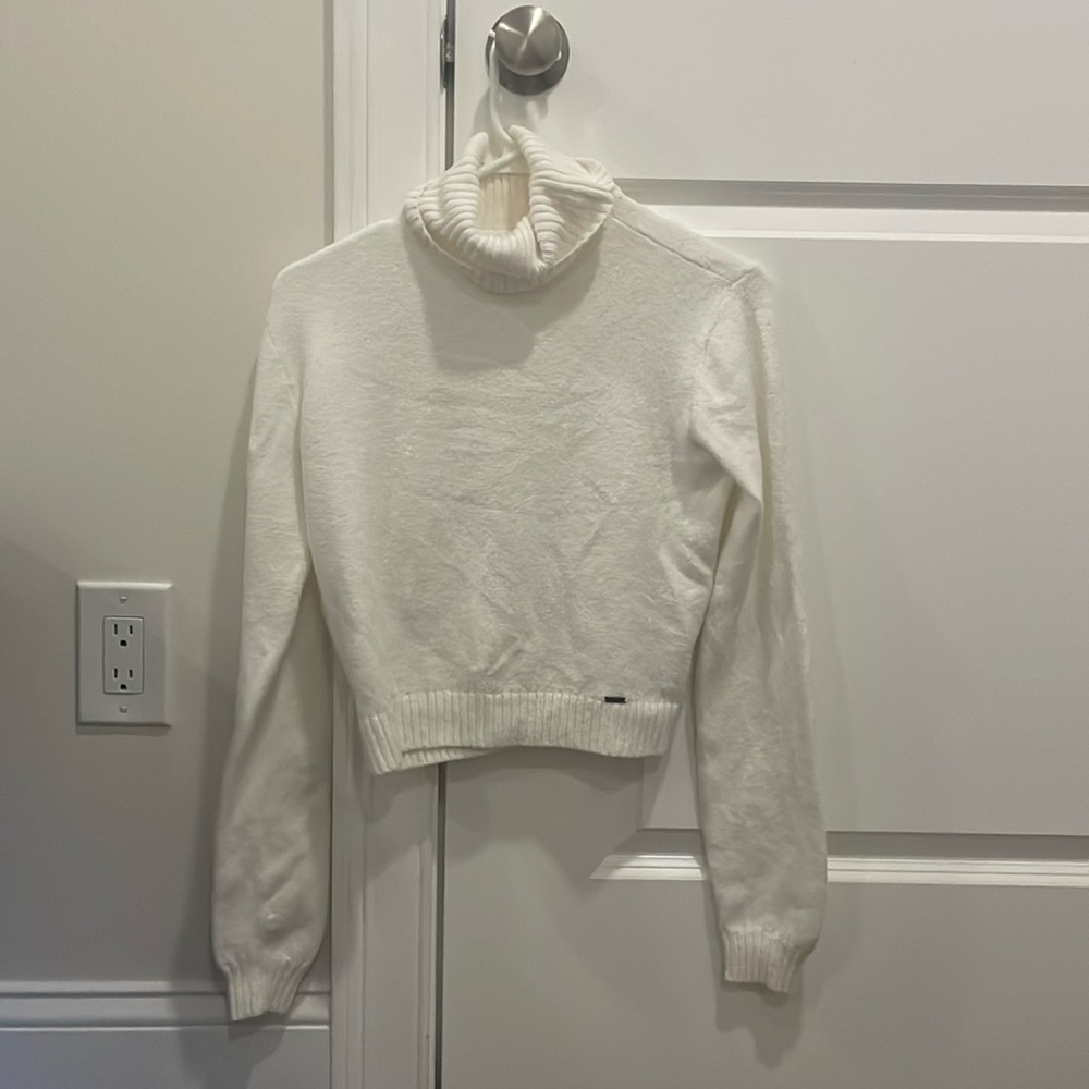 Cream Turtle Neck